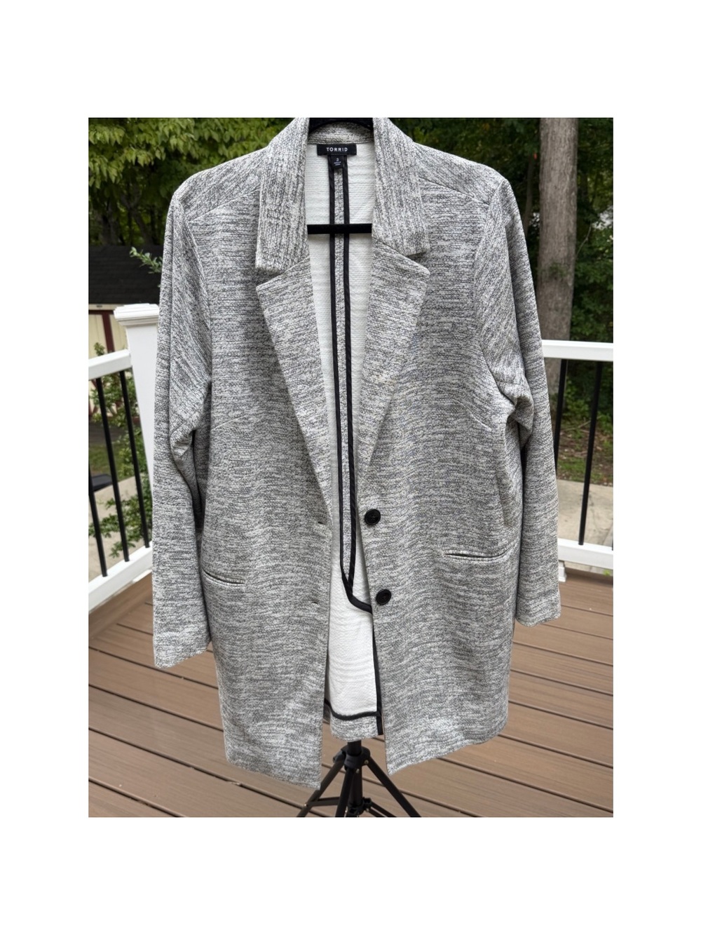 Torrid Studio Double Knit Boyfriend Blazer Sz. 3X (EUC)
